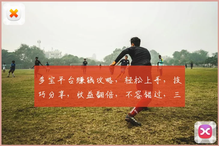 多宝平台赚钱攻略，轻松上手，技巧分享，收益翻倍，不容错过，三步实现财富增长